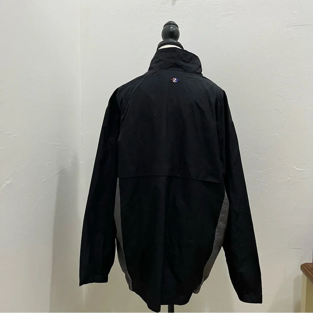 Jerzees windbreaker black